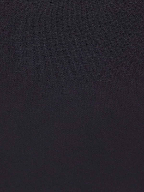 The Best Shops ELISABETTA FRANCHI: Knee length skirts & Midi - Skirt In Crpe Fabric With Logo Ribbon