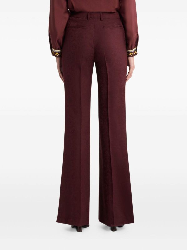 The Best Shops ETRO: pantaloni casual - Pantaloni in fresco lana jacquard