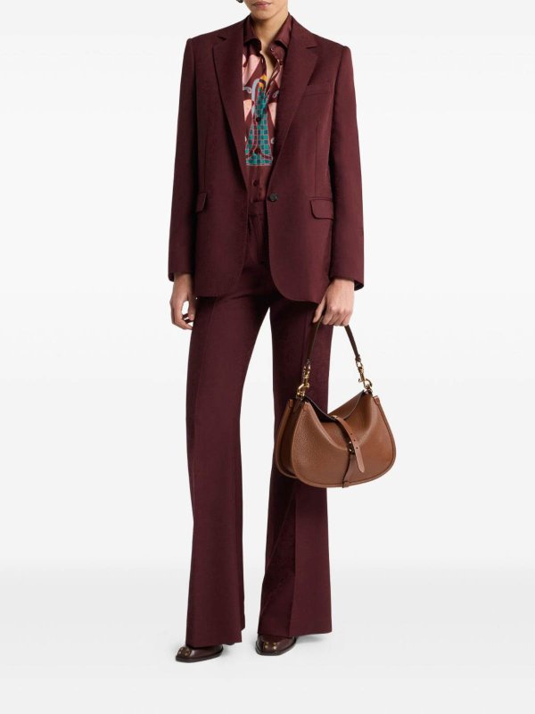 ETRO buy online Pantaloni in fresco lana jacquard