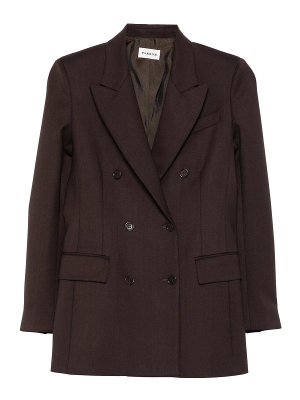 P.A.R.O.S.H.: Blazer - Blazer - Braun