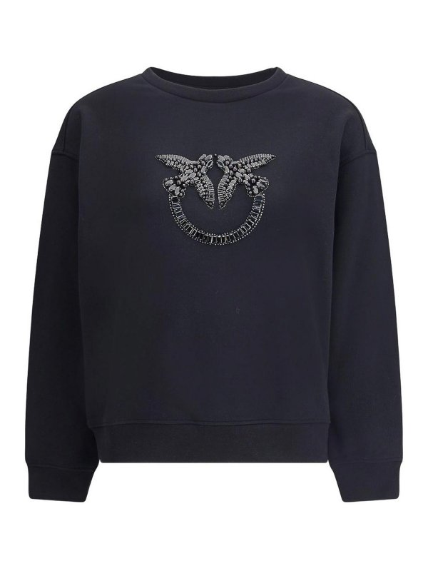 Pinko: Sweatshirts & Pulls - Sweat-Shirts - Noir