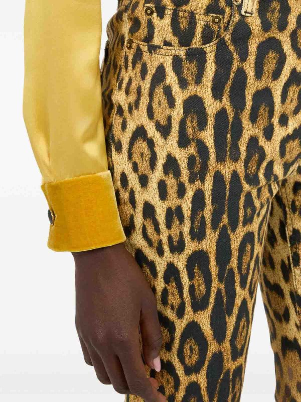 The Best Shops ROBERTO CAVALLI: Jeans patte d