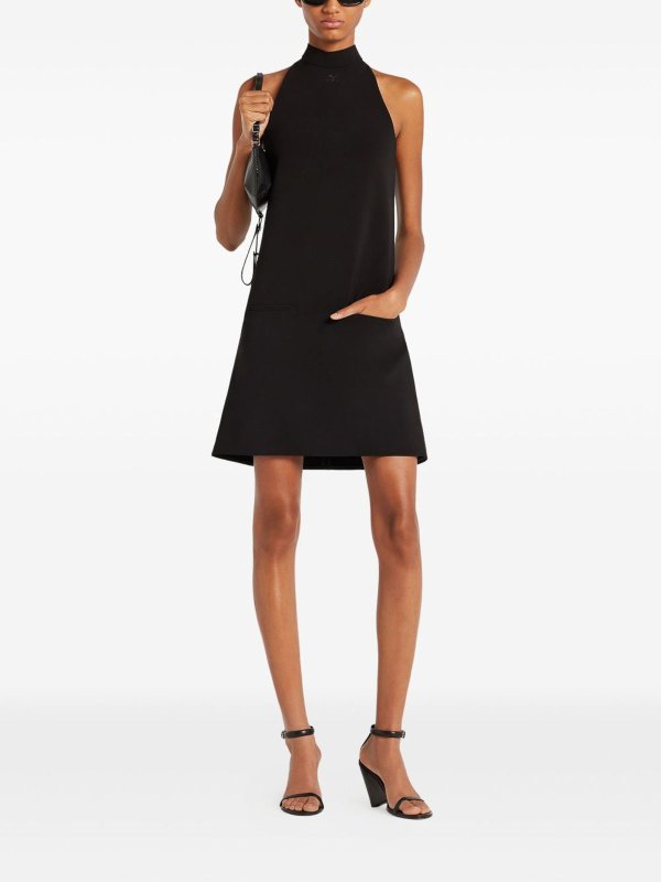 Courreges: ニーレングスドレス online - 膝丈ドレス - 黒