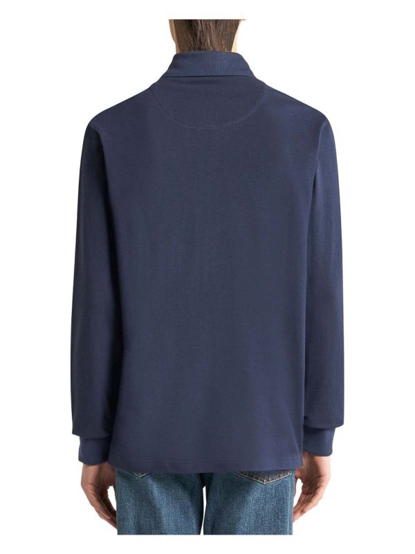 Polo con ricamo Pegaso Replica 
online: ETRO