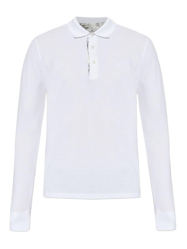 ETRO: ポロシャツ - ポロシャツ - 白