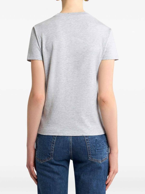 ETRO: Camisetas online - Camiseta - Gris