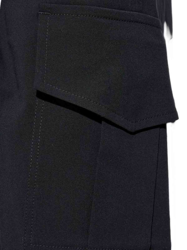 テーラードパンツ - ブルー shop online: GIORGIO ARMANI