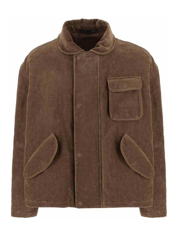 GIORGIO ARMANI: casual jackets - Velvet Jacket