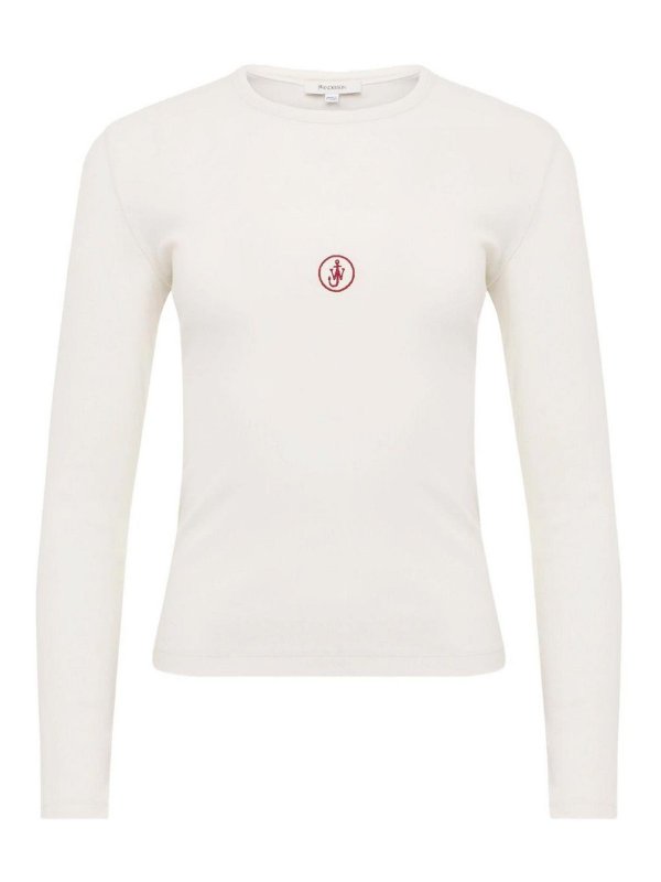 J.W. ANDERSON: abiti corti - Sottofondo con ricamo ad ancora