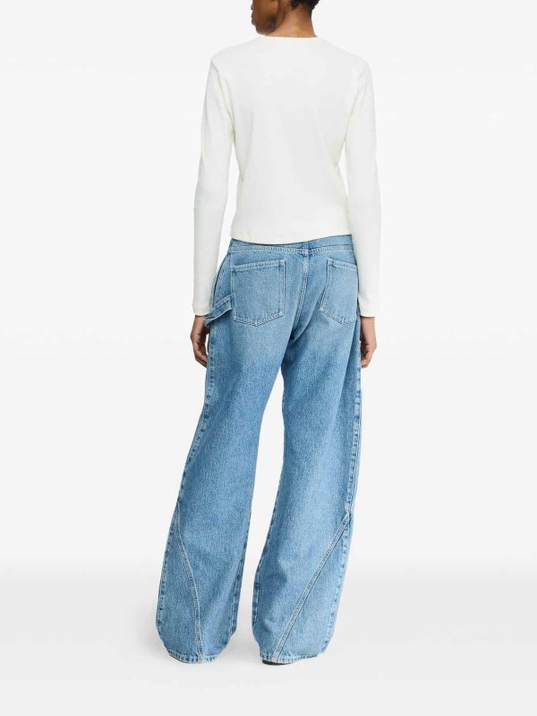 Sottofondo con ricamo ad ancora shop online: J.W. ANDERSON