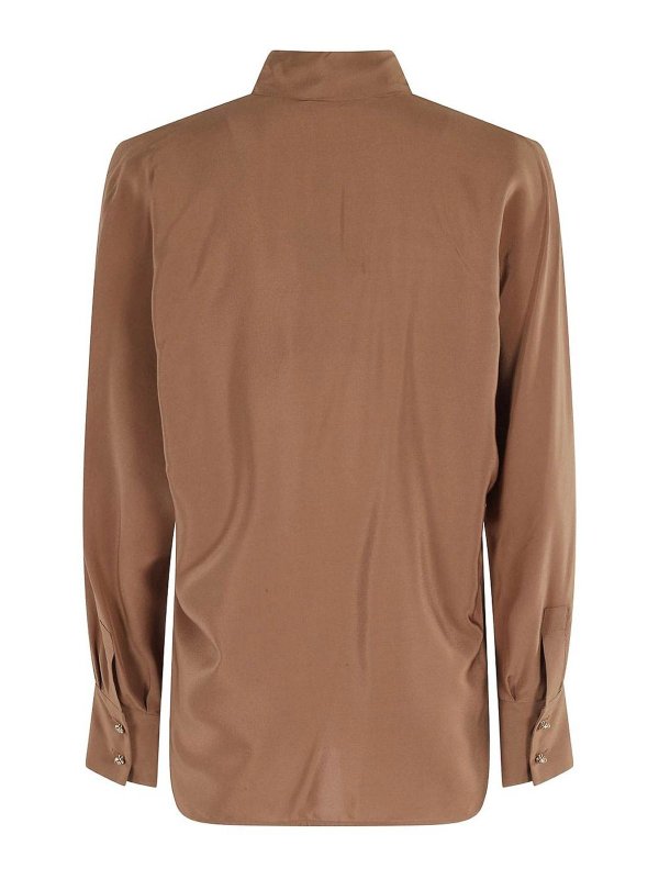 MAX MARA STUDIO: blouses online - Silk Crepe De Chine Blouse