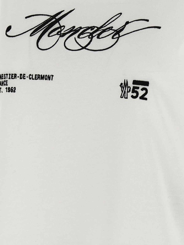 T-Shirt - Blanc shop online: MONCLER