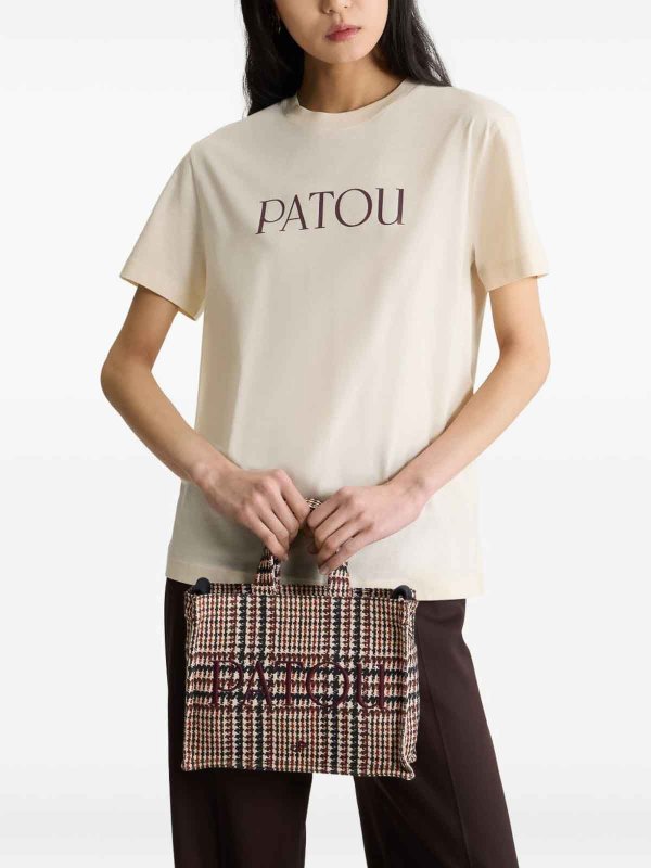PATOU buy online Logo T-Shirt In Organic Cotton
