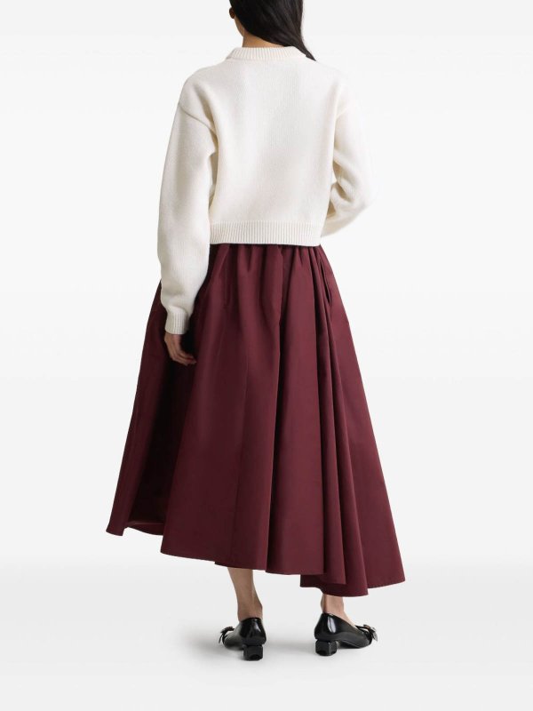 The Best Shops PATOU: crew necks - Logo And Jp MonogramJumperWool And Cashmere