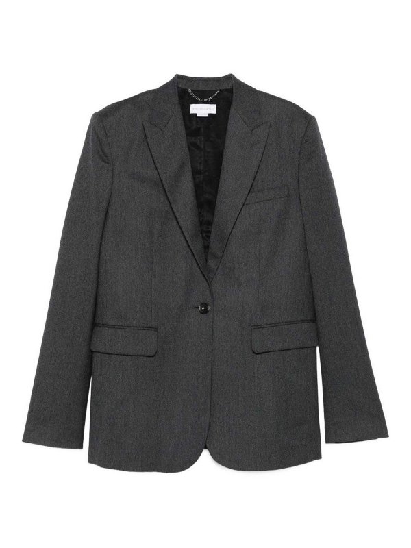 STELLA McCARTNEY: Vestes de costume - Blazer - Gris