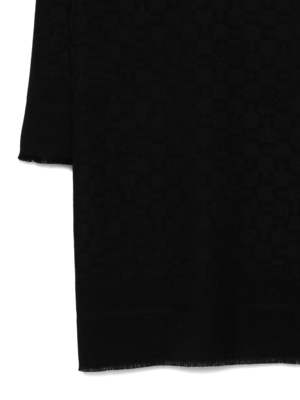 ELISABETTA FRANCHI: scarves online - Scarf With Logo Pattern