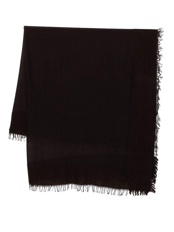 FALIERO SARTI: scarves - Black Square Scarf