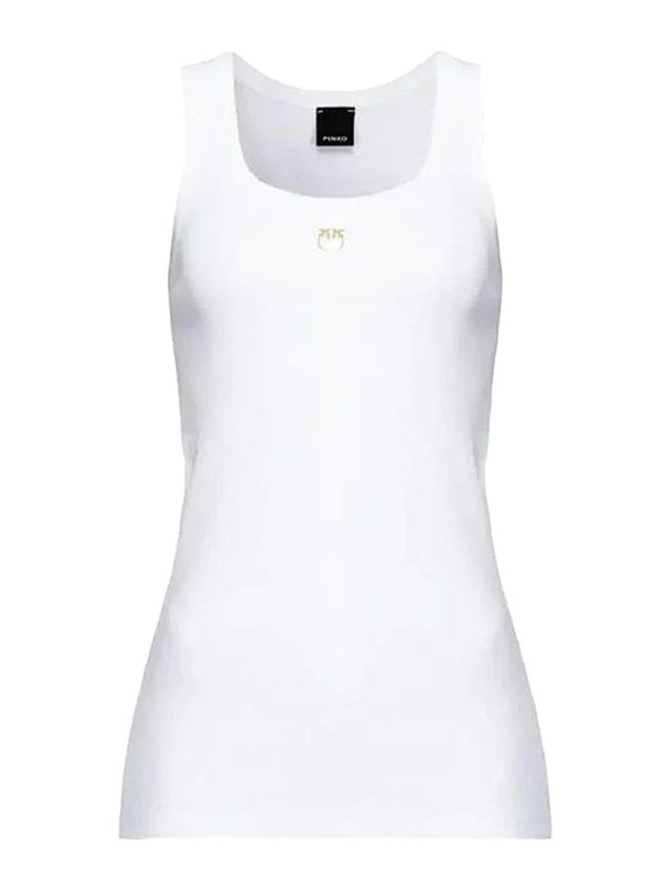 Pinko: Tops und Tank Tops - Top - Weiß