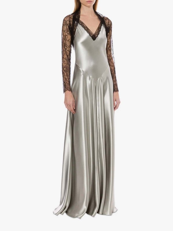 ALBERTA FERRETTI: マキシドレス online - マキシドレス - グレー