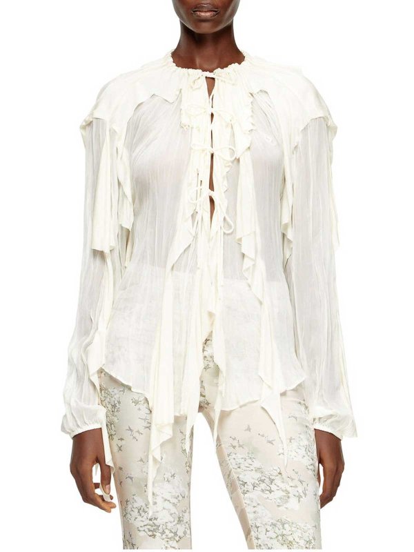 The Best Shops DIESEL: Blusen - Bluse - Creme