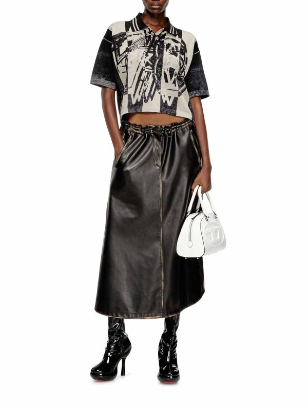 DIESEL: クルーネック online - クルーネック - 黒