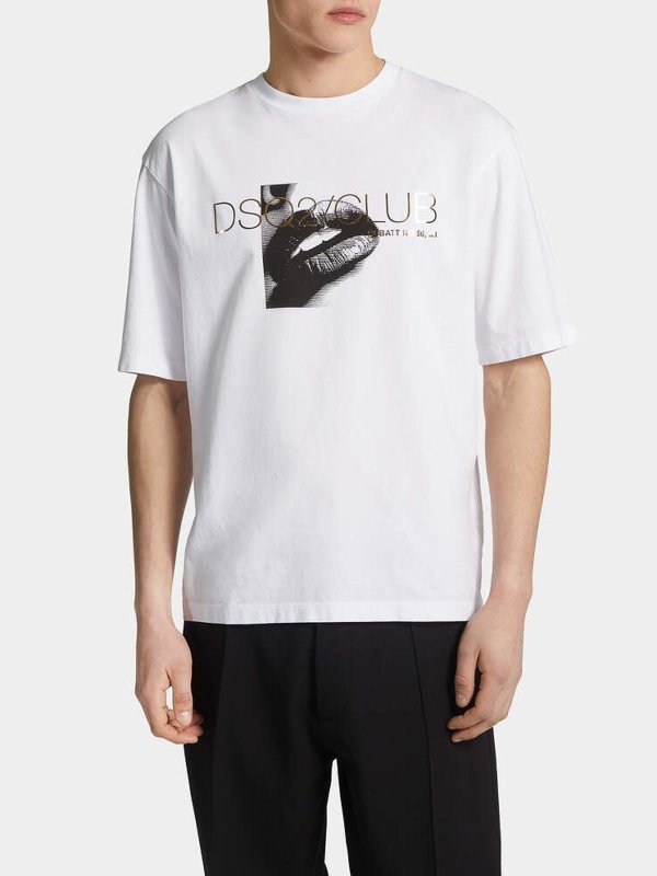 DSQUARED2: Camisetas online - Camiseta - Blanco