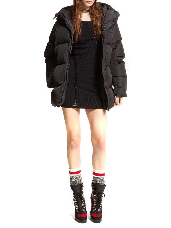 The Best Shops DSQUARED2: Manteaux au genou - Manteau Au Genou - Noir