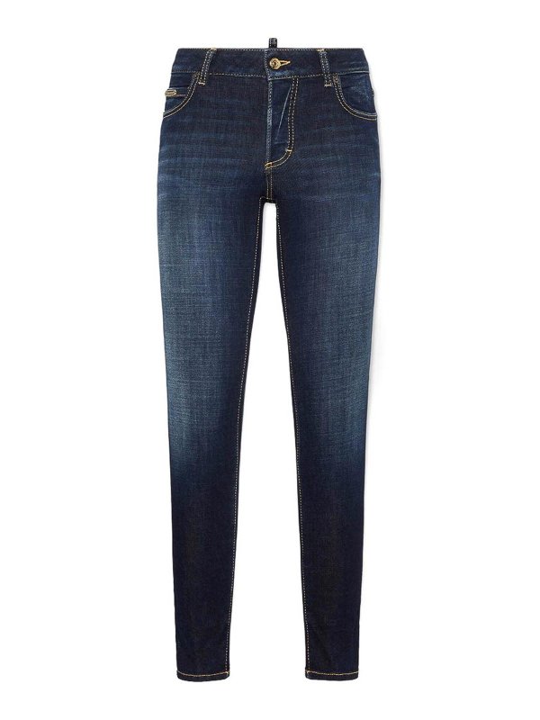 DSQUARED2: Skinny Jeans - Skinny Jeans - Blau