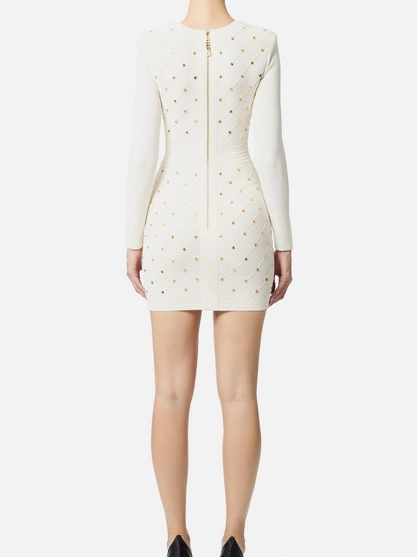 The Best Shops ELISABETTA FRANCHI: Kurze Kleider - Kurzes Kleid - Weiß