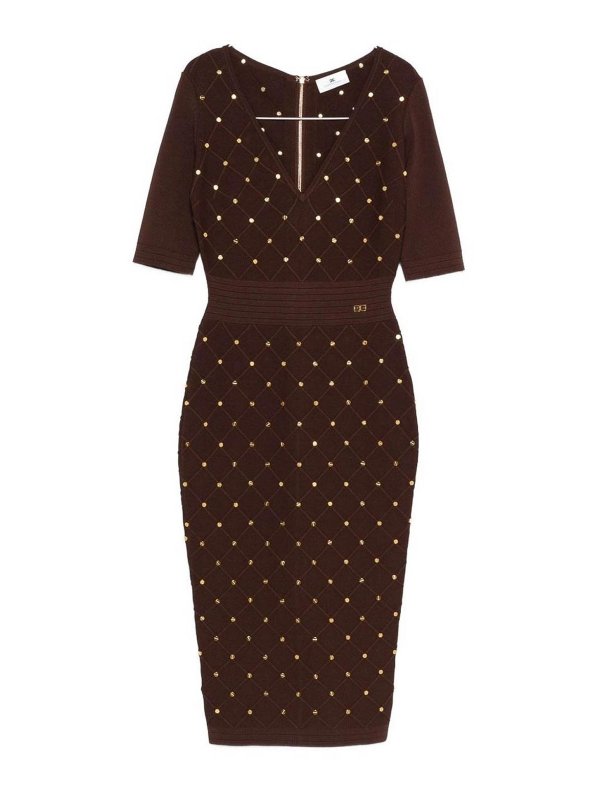 ELISABETTA FRANCHI: short dresses - Dress