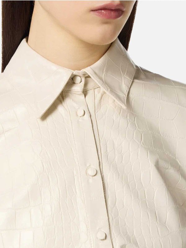 Camisa - Blanco shop online: ELISABETTA FRANCHI