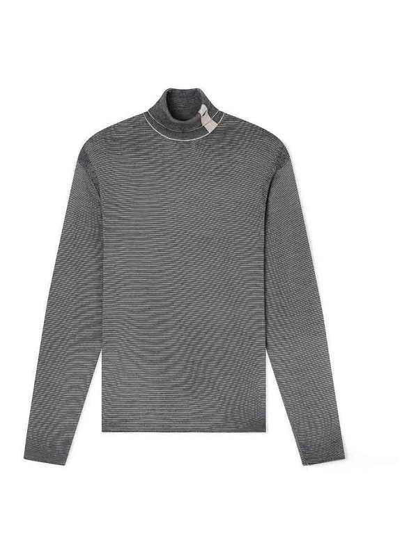 EMPORIO ARMANI: Pull col rond - Pull Col Rond - Gris