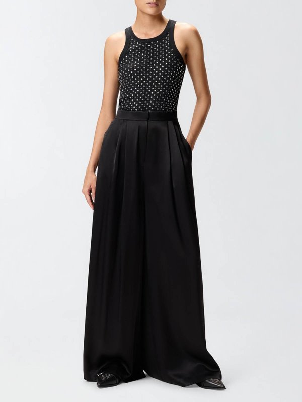 Pinko: Tops y camisetas sin mangas online - Top - Negro