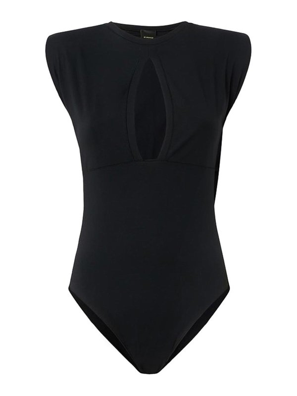 Pinko: Tops y camisetas sin mangas - Top - Negro