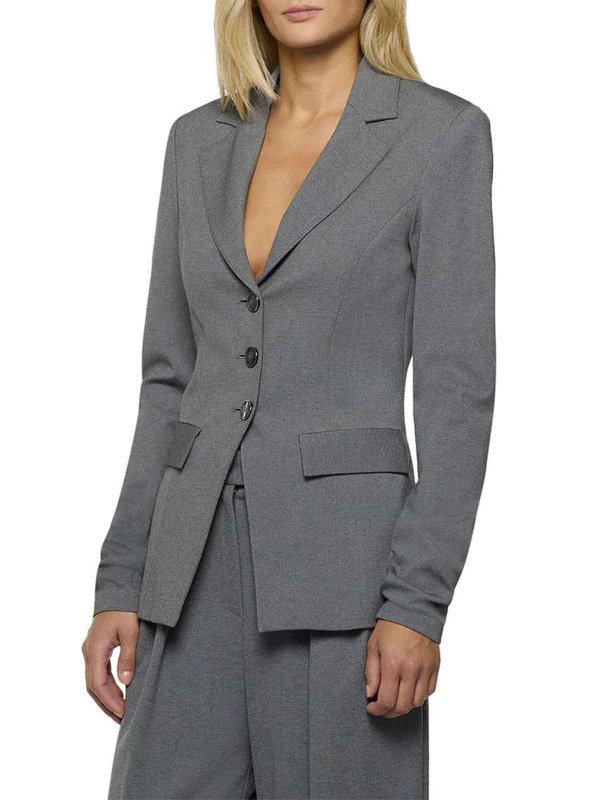 The Best Shops SIMONA CORSELLINI: Blazer - Blazer - Gris