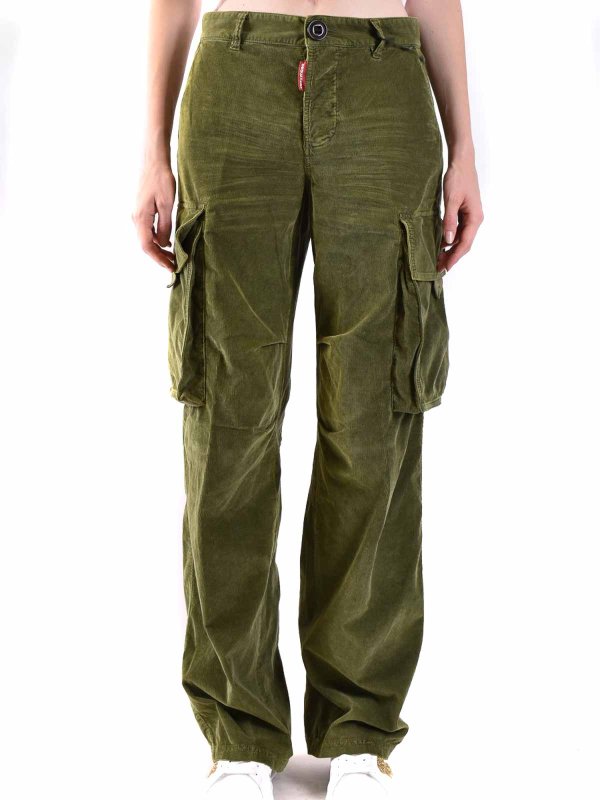 DSQUARED2: Pantalones casual online - Pantalón Casual - Verde