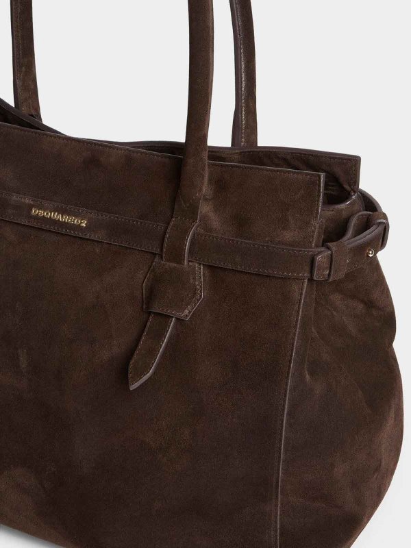 Bolso Shopping - Marrón shop online: DSQUARED2