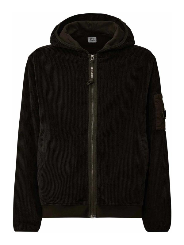 C.P. COMPANY: Sweatshirts & Pulls - Sweat-Shirts - Noir