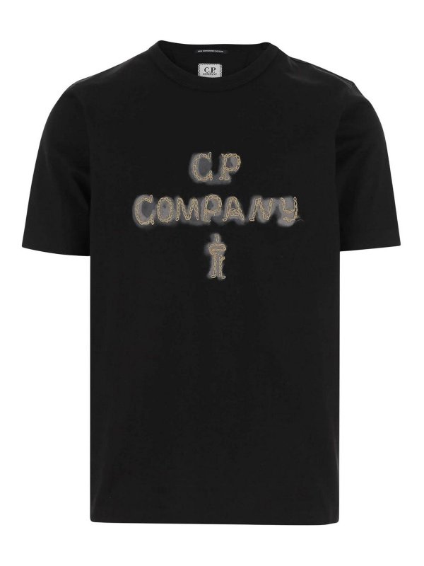 C.P. COMPANY: T-shirts - T-Shirt - Schwarz