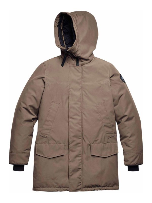Canada Goose: Knielange Mäntel - Knielanger Mantel - Beige