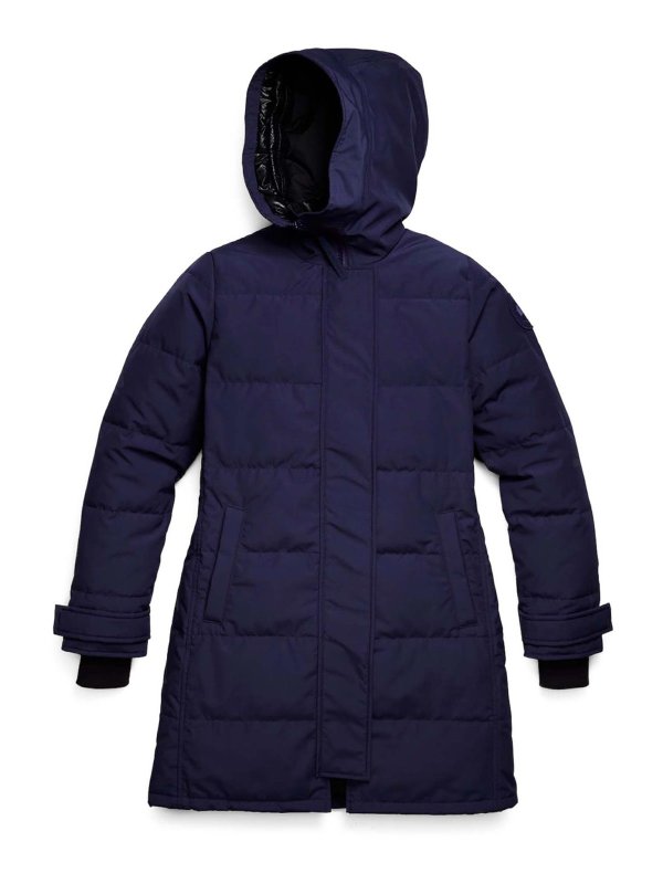 Canada Goose: Manteaux au genou - Manteau Au Genou - Bleu