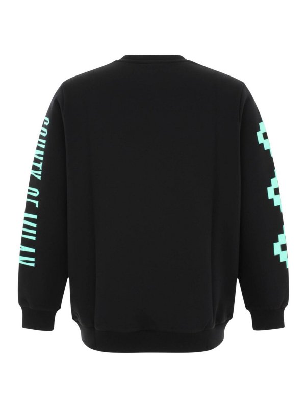 Marcelo Burlon County Of Milan: Sudaderas y suéteres online - Sudadera - Negro