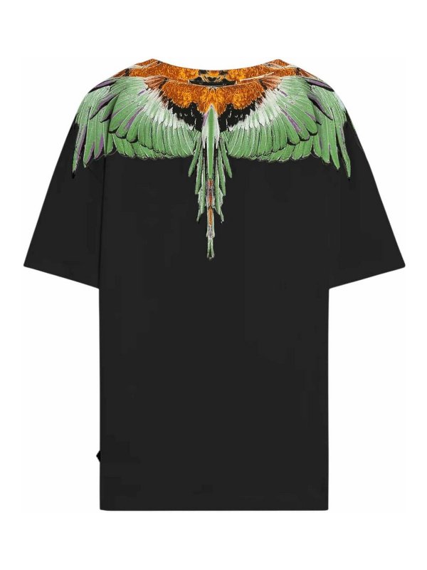 Marcelo Burlon County Of Milan: Camisetas online - Camiseta - Negro