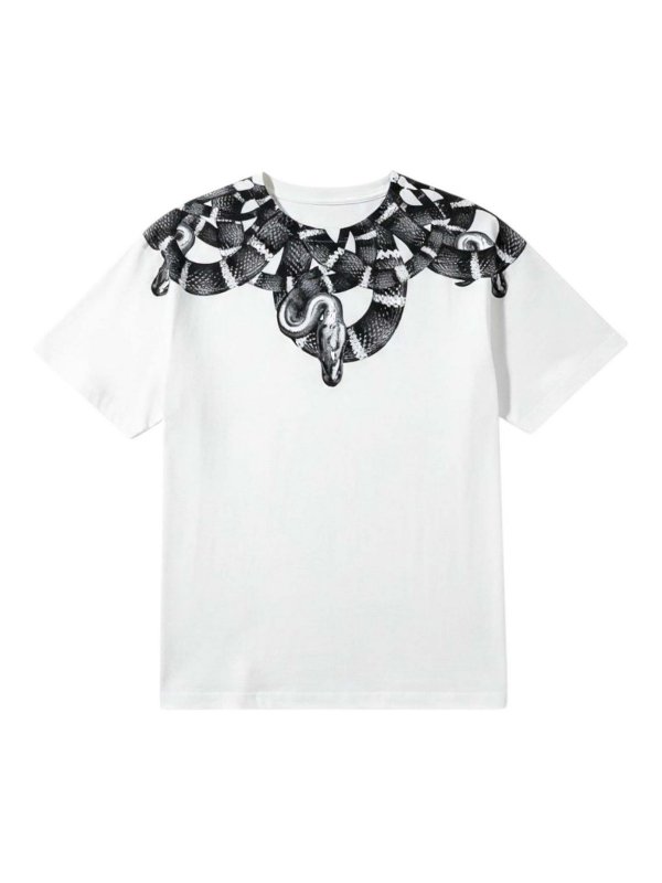 Marcelo Burlon County Of Milan: T-shirts - T-Shirt - Weiß