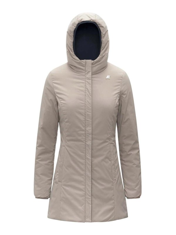 K-WAY: Manteaux au genou online - Manteau Au Genou - Bleu