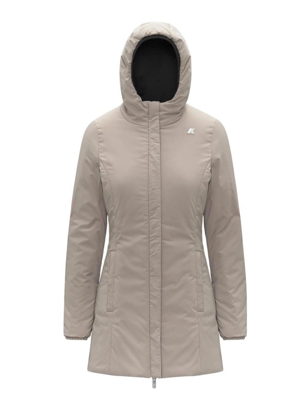 K-WAY: Manteaux au genou online - Manteau Au Genou - Noir