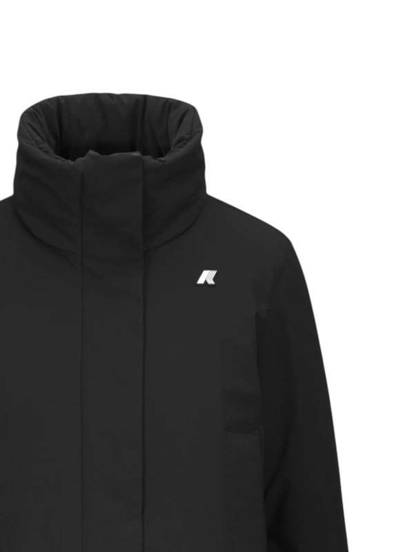 K-WAY: Abrigos semilargos online - Abrigo Midi - Negro