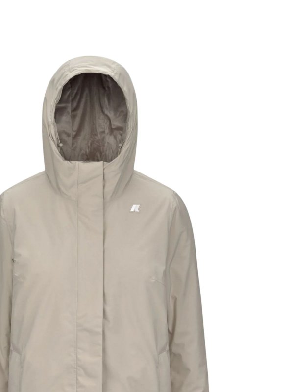 K-WAY: ニーレングスコート online - 膝丈コート - ベージュ