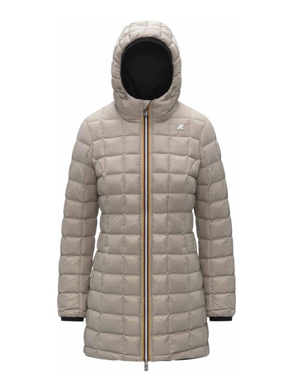 K-WAY: Abrigos semilargos online - Abrigo Midi - Negro