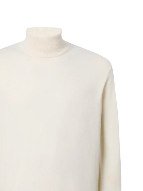 MC2 SAINT BARTH: Rollkragenpullover  und Polo-Ausschnitt online - Rollkragenpullover - Weiß